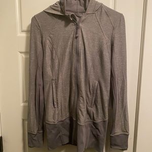 Lululemon jacket. I believe it’s called the define jacket longer length